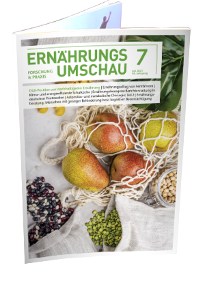 Ernährungs Umschau Einzelheft 2021/07 – UMSCHAU ZEITSCHRIFTENVERLAG ...